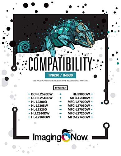 IMAGINGNOW – Brother TN630 Genuine Standard Yield Toner Cartridge OEM Replacement - High Page Yield – Premium Cartridge Replacement