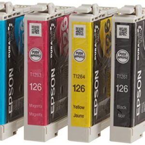 Epson T126120-BCS DURABrite Ultra Black and Color Combo Pack High Capacity -Cartridge -Ink