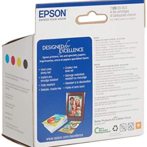 Epson T126120-BCS DURABrite Ultra Black and Color Combo Pack High Capacity -Cartridge -Ink