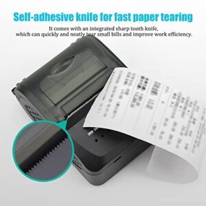 Thermal Label Printer, 203dpi 48mm/s Print Speed Wireless Label Printer for Shipping, Postage, Address, Barcodes, Product Info, Filing No Need Ink Suiteable for Express Delivery, Takeaway(#3)