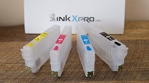 inkxpro Remanufactured Empty Ink Cartridge with Single-use Chip for Epson 812XL 812 XL T812XL Fit for Workforce Pro WF-7840 WF-7820 WF-7310 EC-C7000 Printer for Sublimation or DTF Printing.