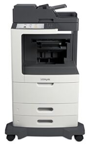 renewed lexmark mx810de mx810 24t7407 all-in-one laser printer copier machine w/90-day warranty