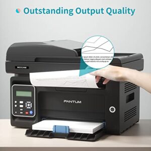 Pantum M6552NW All in One Laser Printer Scanner Copier with Auto Document Feeder, Wireless Multifunction Black and White Laser Printer, Black