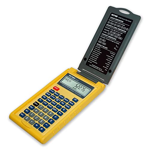 Victor C5000 Advanced Construction Calculator with Protective Case