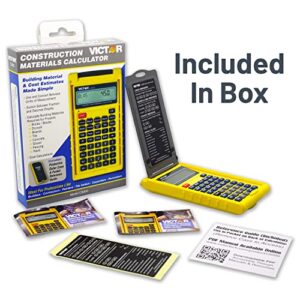 Victor C5000 Advanced Construction Calculator with Protective Case