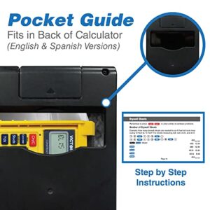 Victor C5000 Advanced Construction Calculator with Protective Case