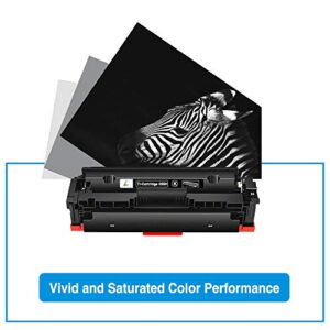 TRUE IMAGE Compatible Toner Cartridge Replacement for Canon 055H 055 Toner Canon Color ImageCLASS MF743Cdw MF741Cdw MF746Cdw MF743 MF740C MF745Cdw LBP664Cdw LBP660C Series Printer (Black, 1-Pack)