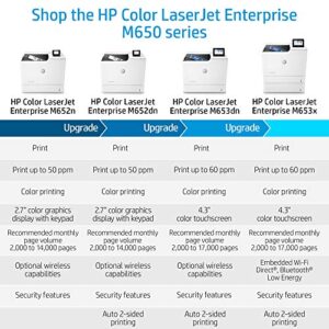 HP Color LaserJet Enterprise M652dn Printer with Duplex Printing (J7Z99A)