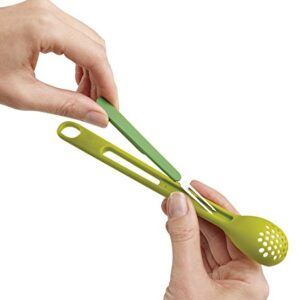 Joseph Joseph Scoop & Pick Jar Spoon and Fork Set, Green