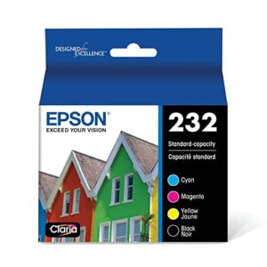 epson t232 black and color combo ink cartridges, standard capacity