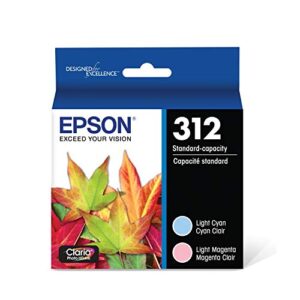 epson t312 claria photo hd -ink standard capacity (t312922-s) for select epson expression photo printers