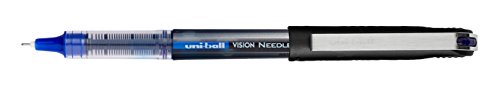 uniball Vision Needle Rollerball Pens with 0.7mm Fine Point, Assorted, 8 Count