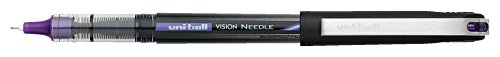 uniball Vision Needle Rollerball Pens with 0.7mm Fine Point, Assorted, 8 Count