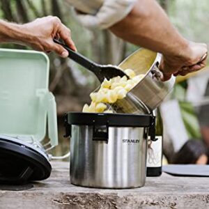 Stanley Adventure Stay Hot 3qt Camp Crock Pot - Vacuum Insulated Stainless Steel Food Container - Keeps Food Hot for 12 Hrs & Cold for 16 Hrs