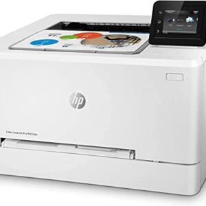 HP Color Laserjet Pro M255dw Single-Function Wireless Laser Printer, White - Print only - 2.7" Color Touchscreen, 22 ppm, 600 x 600 dpi, 8.5 x 14, Auto Duplex Printing, Ethernet