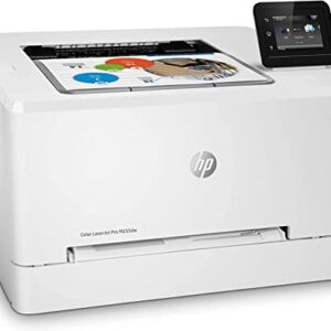 HP Color Laserjet Pro M255dw Single-Function Wireless Laser Printer, White - Print only - 2.7" Color Touchscreen, 22 ppm, 600 x 600 dpi, 8.5 x 14, Auto Duplex Printing, Ethernet