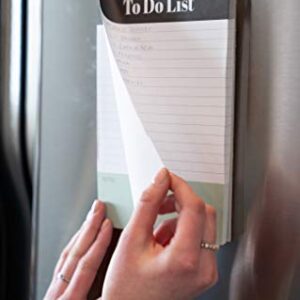 To Do List Notepad by Sweetzer & Orange - Magnetic Notepad Planners - Easy to Read Daily Todo Check Lists, Grocery Checklist, Daily Schedule Note Pad and More! Daily Task Planning Pad and List Maker