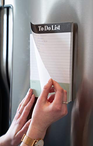 To Do List Notepad by Sweetzer & Orange - Magnetic Notepad Planners - Easy to Read Daily Todo Check Lists, Grocery Checklist, Daily Schedule Note Pad and More! Daily Task Planning Pad and List Maker