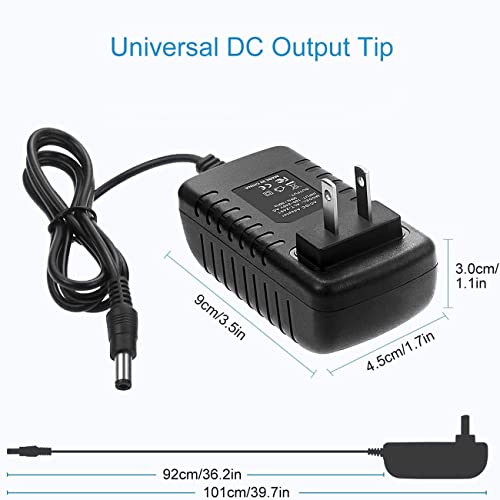 BestCH AC/DC Adapter Compatible with TLS2200 HandiMark Portable Thermal HandMark Label Maker TLS2200 Version 4.0 Labeling Thermal Transfer Printer System Battery Charger Power Supply Cord