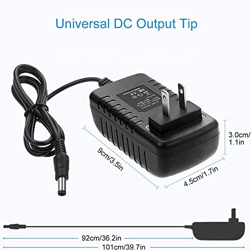 BestCH AC/DC Adapter Compatible with Zebra iMZ 220 iMZ 320 iMZ220 iMZ320 M2I-0UB00010-00 M3I-0UB00010-00 Thermal Mobile Wireless Printer Power Supply Cord Cable PS Wall Home Charger