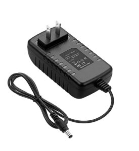 bestch ac adapter compatible with dymo rhinopro 5000 6000 label printer power supply charger