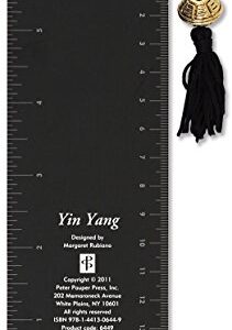 Yin Yang Beaded Bookmark