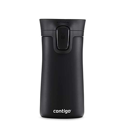 Contigo Pinnacle Vacuum-Insulated Stainless Steel Travel Mug with AUTOSEAL Lid, 10oz Black