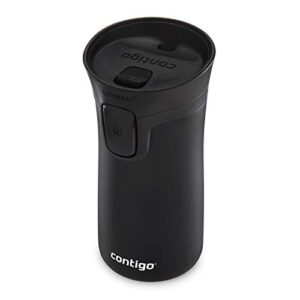 Contigo Pinnacle Vacuum-Insulated Stainless Steel Travel Mug with AUTOSEAL Lid, 10oz Black