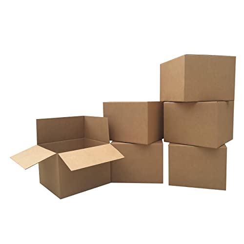 uBoxes Large Moving Boxes 20" x 20" x 15" (Pack of 6)