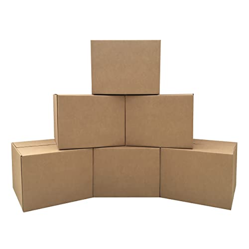 uBoxes Large Moving Boxes 20" x 20" x 15" (Pack of 6)