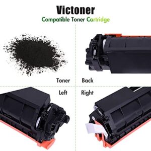 051 Toner Cartridge 4-Pack Compatible Replacement for Canon 051 051H CRG-051 for Canon imageCLASS MF264dw MF269dw MF267dw MF266dn MF263dn LBP162dw LBP161dn LBP1692dwkg Ink Printer (Black)