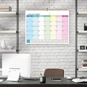 Kyweel Wall Calendar 2023-2024, January 2023-June 2024, 15" x 12", Highlight Holidays, Planning Calendar, Thick Paper