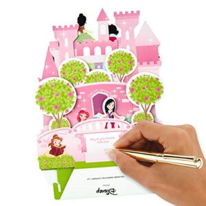 Hallmark Paper Wonder Pop Up Birthday Card for Kids (Disney Princess Castle)