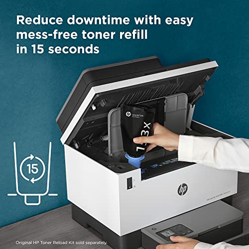 HP LaserJet Tank MFP 2604sdw Wireless Black & White Printer Prefilled With Up to 2 Years of Original HP Toner (381V1A)