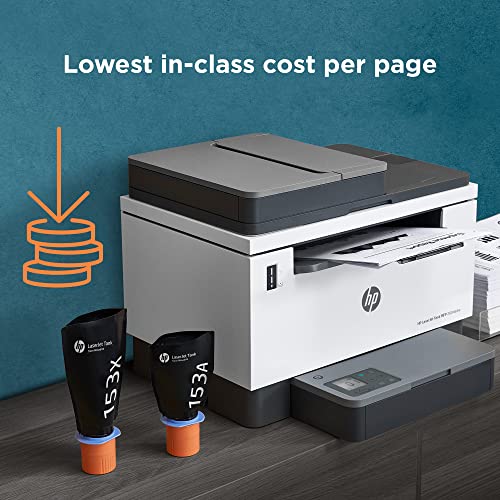 HP LaserJet Tank MFP 2604sdw Wireless Black & White Printer Prefilled With Up to 2 Years of Original HP Toner (381V1A)