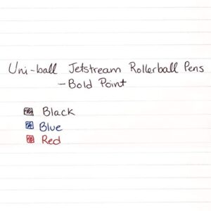 uni-ball Jetstream RT Retractable Ballpoint Pens Medium Point, 1.0mm, Blue, 12 Pack