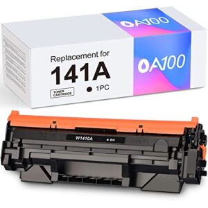 oa100 |141a no chip| compatible toner cartridge replacement for hp 141a w1410a work for m110we m110w mfp 140we m139we m140w (1 black) w1410a