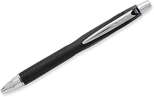 uni-ball Jetstream RT Retractable Ballpoint Pens Medium Point, 1mm, Black, 12 Pack