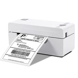 shipping label printer for shipping packages, thermal label printer 4×6 label printer for small business, compatible with ups, usps, etsy, shopify, amazon, fedex, ebay, and more on windows & mac