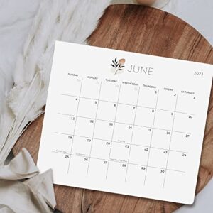 Beautiful 2023 Magnetic Fridge Calendar - Runs Until July 2024 - The Perfect Monthly Calendar With Abstract Designs for Easy Planning