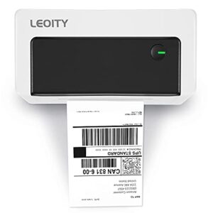 leoity thermal label printer, shipping label printer for ups, usps, usb connected commercial direct label maker compatible with shopify, ebay, amazon&etsy-windows&mac systems supported (not bluetooth)