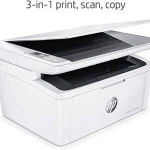 HP (Renewed) Laserjet Pro MFP M29W All-in-One Wireless Monochrome Laser Printer, White - Print Scan Copy - 1.0" Icon LCD Display, 19 ppm, 600 x 600 dpi, 8.5 x 11.69, Hi-Speed USB