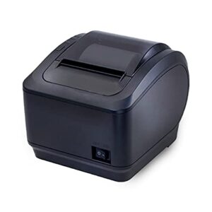 thermal receipt printer, washin ws-k260l, 80mm receipt printer with auto cutter and support cash drawer, usb ethernet bluetooth, windows macos linux android esc/pos