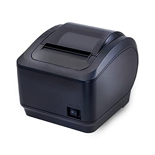 Thermal Receipt Printer, Washin WS-K260L, 80mm Receipt Printer with Auto Cutter and Support Cash Drawer, USB Ethernet Bluetooth, Windows MacOS Linux Android ESC/POS