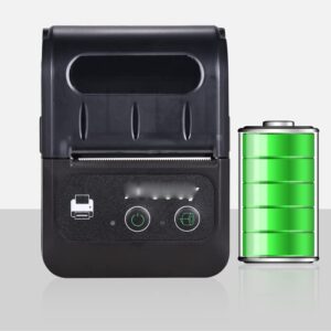 ZSEDP Mini Label Printer 2 Inch Thermal Printer Label Maker Label Printer