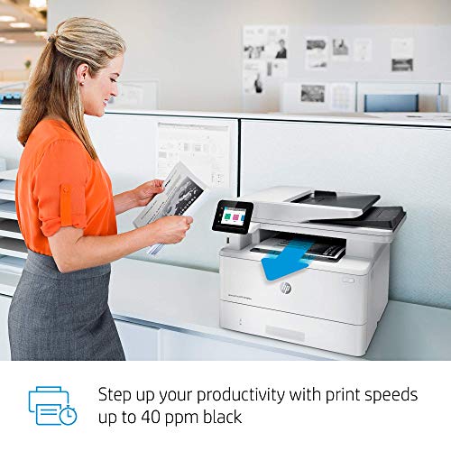 HP Laserjet Pro Multifunction M428fdw Wireless Laser Printer (W1A30A) (Renewed)