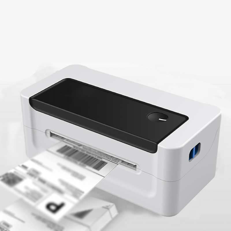 ZSEDP Thermal Shipping Label Printer USB Barcode Printer USB Label 40-110mm Paper Printing Shipping Express Label