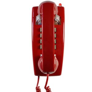 retro wall phones for landline with mechanical ringing classic corded telephone wall mounted with indicator waterproof old style phone for home hotel and office