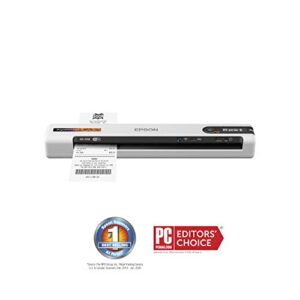 Epson RapidReceipt RR-70W Wireless Mobile Receipt and Color Document Scanner with Complimentary Receipt Management and PDF Software for PC and Mac