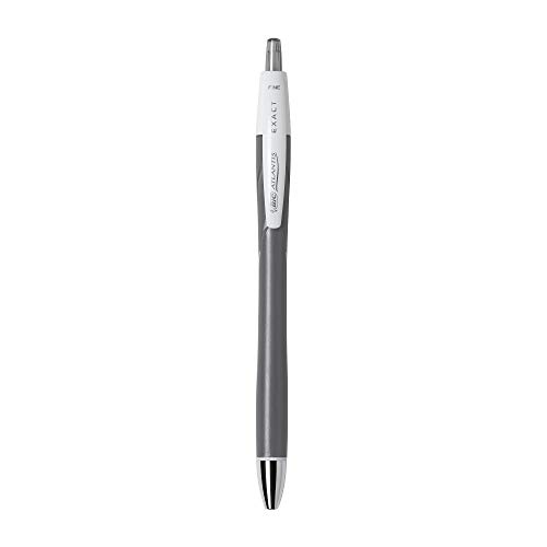 BIC Glide Exact Retractable Ball Point Pen, Fine Point (0.7 mm), Black, Precise Lines For Clean Writing, 3-Count